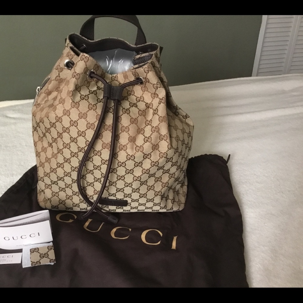 Authentic Gucci backpack  # 449175